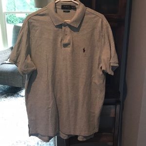 Polo Ralph Lauren grey shirt sleeve